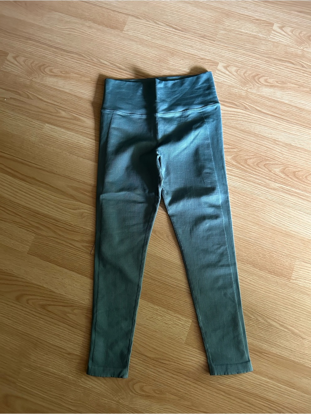 Athleta Ribbed Seamless Leggings Large